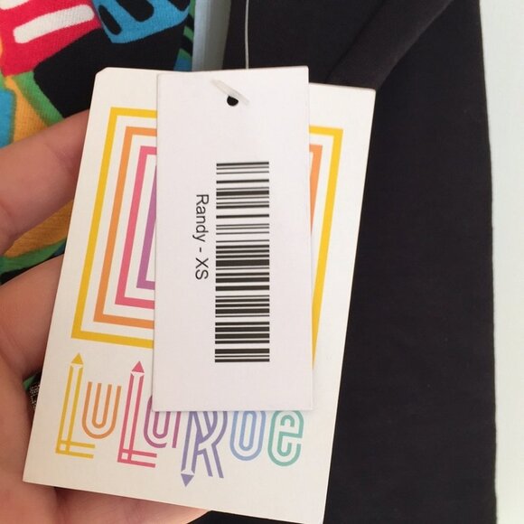 XS LuLaRoe Randy Shirt - Picture 2 of 3